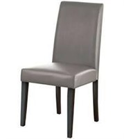 Home Studio Bonded Leather Dining Chair - Taupe