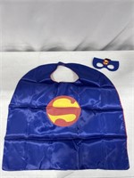 SUPERMAN CAPE AND MASK 6.5x3IN