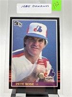 1985 DONRUSS PETE ROSE BASEBALL CARD