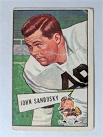 1952 Bowman Large John Sandusky Card #50
