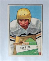 1952 Bowman Large Ray Beck Card #51