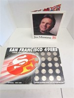 SF 49ers Then&Now Limited Edition Coin Collection&