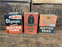 3 x Olympic Motor Tube Boxes with Contents