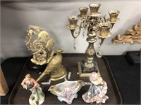 China Figurines and Metal Decorative Items