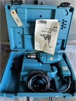 Makita electric drill with 1/2" Jacob's chuck and