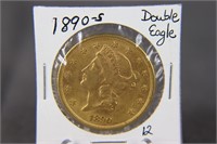 1890 S Gold Double Eagle