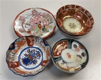 Chinese Famillie Plates and Imari Bowls