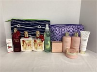 Ladies' Lotions, Oils, and Sprays with Two Bags