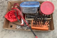 Flat of Assorted Drilling Bits