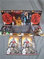 10 Assorted Battlestar Galactica Comics