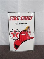 Fire Chief Pump Plate Sign