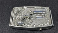RARE 1959 Mattel Cap Gun Heavy Belt Buckle