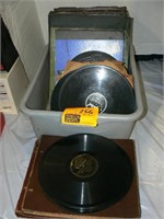 LARGE GROUP 78rpm RECORDS