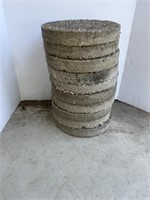 10, 12 inch paver stones