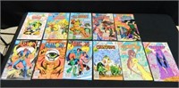 DC Comic Books - 11 count; 60¢ cover price