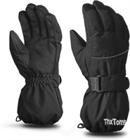 Thxtoms Kids Warm Gloves Winter Waterproof Snow