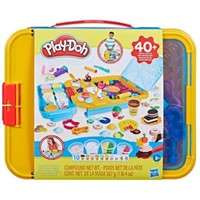 50-Pc Play-Doh Super Dessert Playset Carrycase