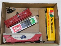 Box of parts cars