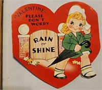 Vintage Valentine Rain or Shine