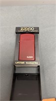 Red Zippo Lighter