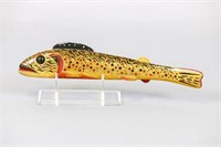 9" Cadillac Style Brook Trout Fish Spearing Decoy