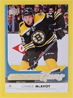 Charlie McAvoy 2017-18 UD Young Guns Rookie Card