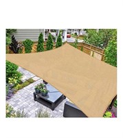 ASTEROUTDOOR SUN SHADE SAIL RECTANGLE 10’ X 13’