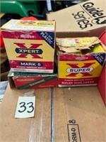 Ammo and old boxes