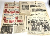 1960s Tri City Herald & Oregonian Newspapers