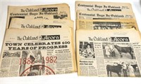 Lot of Oakland Acorn Newspaper 1980's