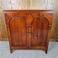 Wood Console Cabinet