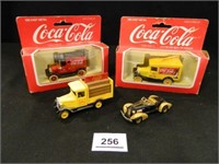 Coca-Cola Delivery Trucks; (3)