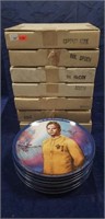 (7) Star Trek Collector Plates w/ COA (8.5"