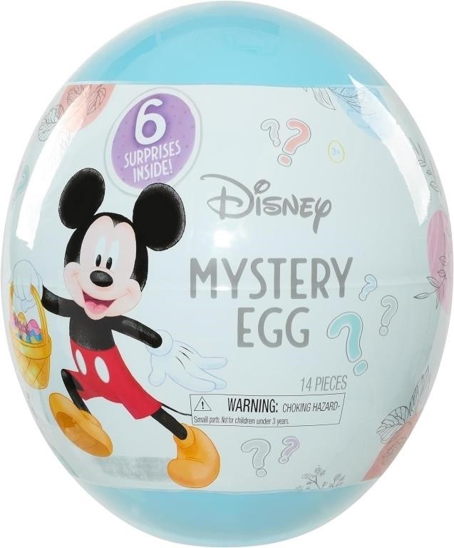 3 Disney Junior Mickey Mouse Giant Egg Surprise