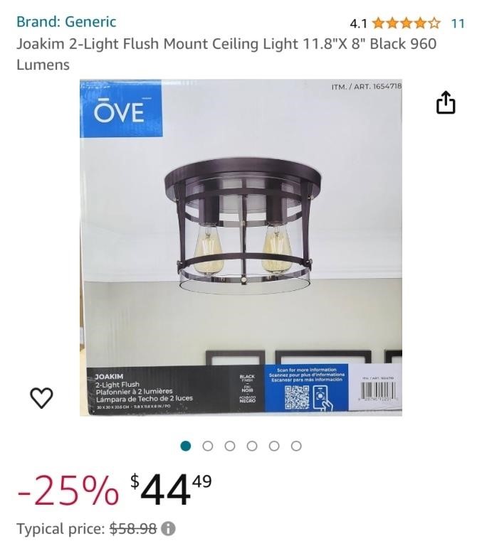 CEILING LIGHT (NEW)