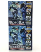 (2) 1998 Robocop Rexor Action Figures
