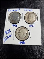 90% Silver Roosevelt Dimes