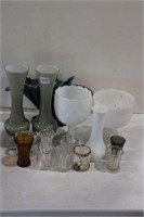 TOOTHPICK HOLDERS, VASES AND BMP VASE