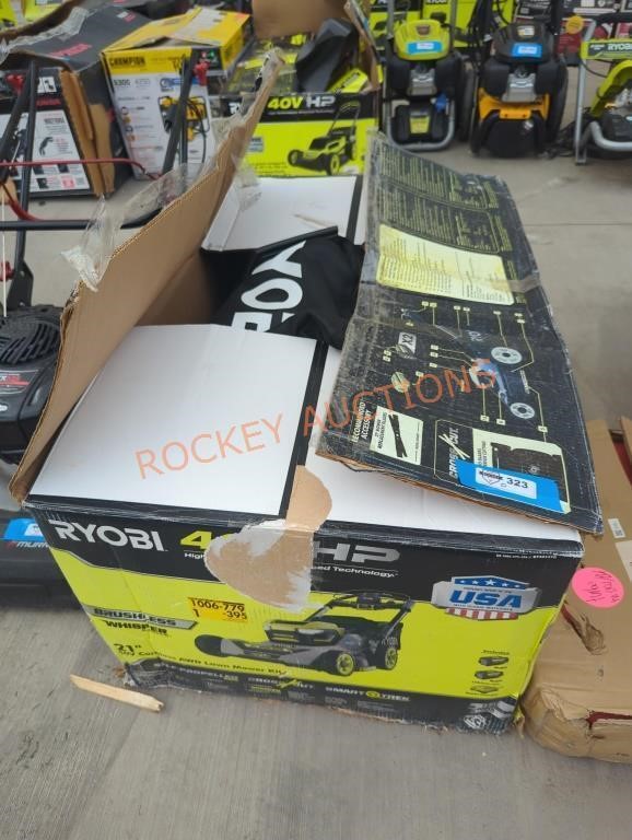 534-Lawn and Garden Equipment and Unopened Box Auction