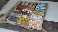 Vintage License Plates