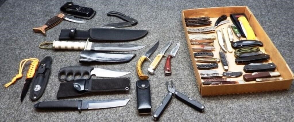 Knives - Folding, Pocket, Fixed Blade & More