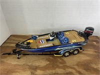 Jeff gordon die cast boat 1:24 scale