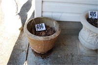 14"TALL CONCRETE POT