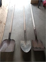 Garage tools / shovels