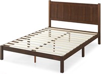 ZINUS Adrian Wood Rustic Style Platform Bed  Queen