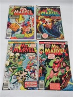 Ms. Marvel #1/2/3/8 (1977) Key Carol Danvers