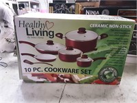 New in box 10PC Cookware Set