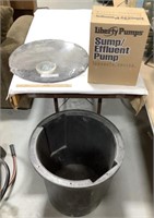 Liberty sump/effluent pump model 257 NEW IN BOX