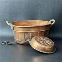 Pair of Copper Decorative Items