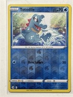 Pokémon Fusion Strike Totodile 055/264 Rev Holo!